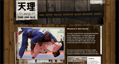 Desktop Screenshot of la-tenrijudo.com